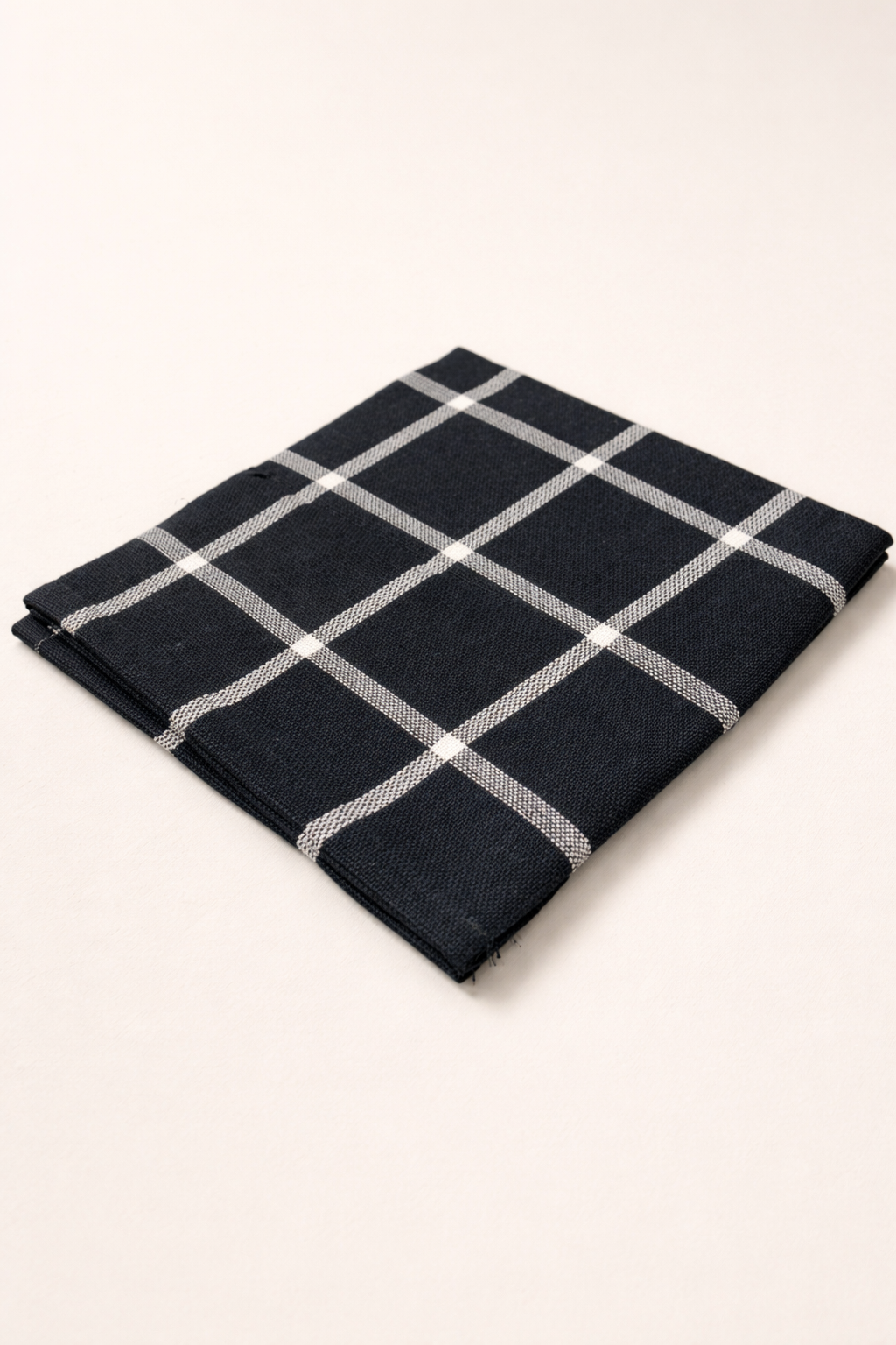 Trilho de Mesa + Guardanapo Estilo Contemporâneo - Preto