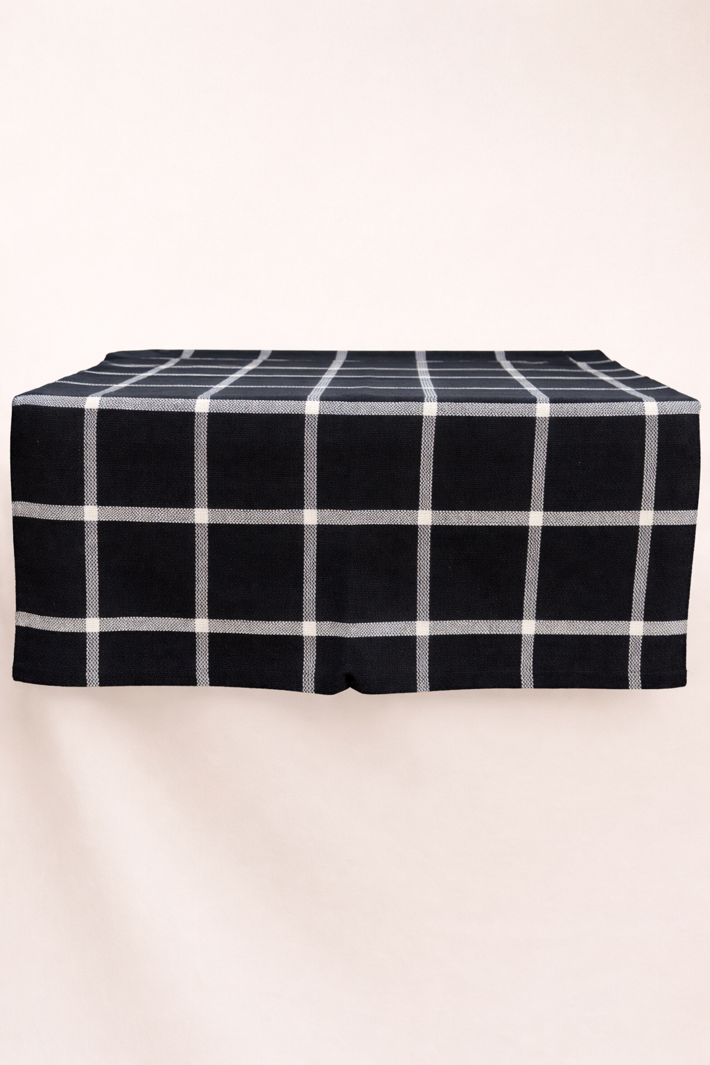 Trilho de Mesa + Guardanapo Estilo Contemporâneo - Preto