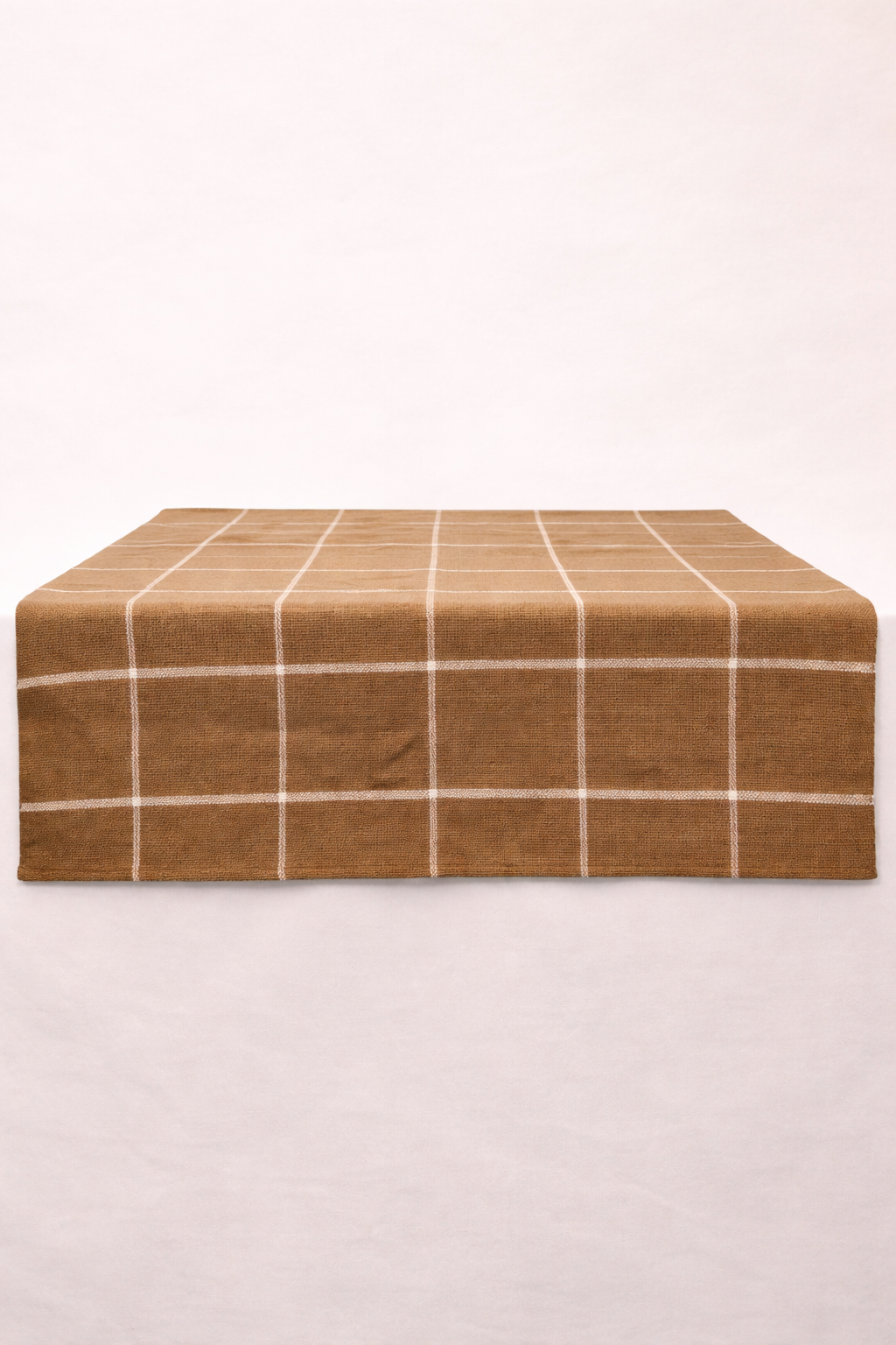 Trilho de Mesa + Guardanapo Estilo Contemporâneo - Caramelo